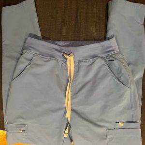 High Waisted Yola™ Skinny Scrub Pants - Ceil Blue - Small Tall- ST